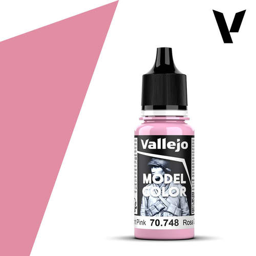 vallejo70748浅粉色模型手涂漆