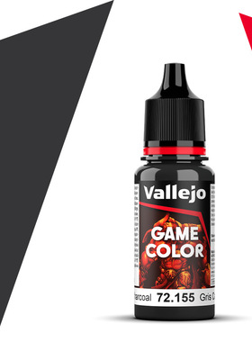 vallejo西班牙AV72155/079木炭黑模型涂装水性基础手涂漆