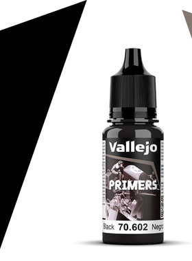 vallejo西班牙AV70602/73602/74602黑色模型手办涂装水补底漆