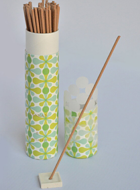 日本老字号 香堂 香风景 夏季 KANKAN 线香 柠檬草和橙子 现货