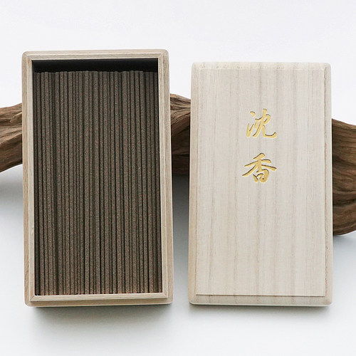 日本进口桐木礼盒舒缓净化沉香