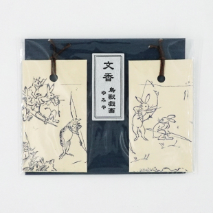 日本原装 香彩堂 鸟兽戏画 弓矢 香料袋包囊 家居 文香 花香 现货