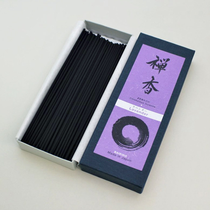 日本进口 禅香 Lavender 薰衣草 梅荣堂 室内净化 燃线香 现货