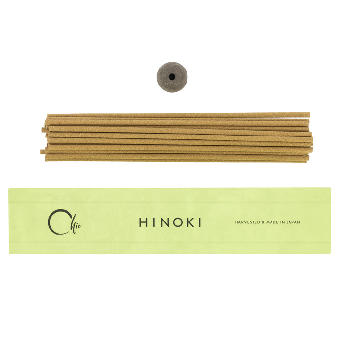 日本进口 HINOKI CHIE 桧木 森林 室内 净化 清爽 燃线香 现货