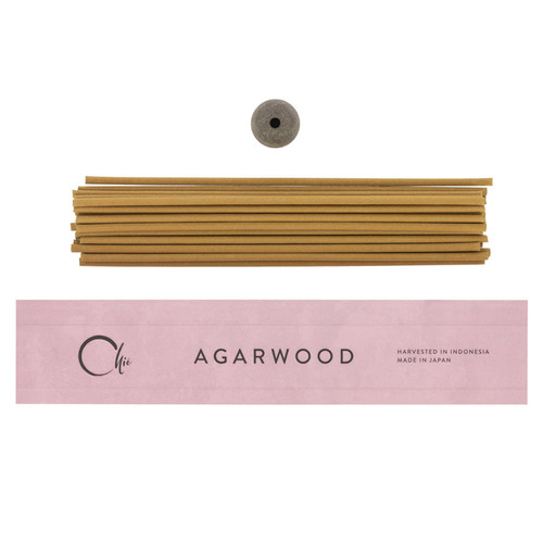 日本进口 AGARWOOD CHIE 木质 沉香 舒缓 室内 净化 燃线香 现货