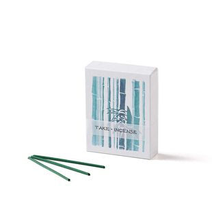 日本进口 竹 HANGA 室内 净化 燃线香 家用 香薰 青竹印象 现货