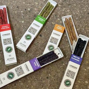 VINORAA 印度孟买之心藏花香茅龙血树植物手工香薰棒线香小众礼物