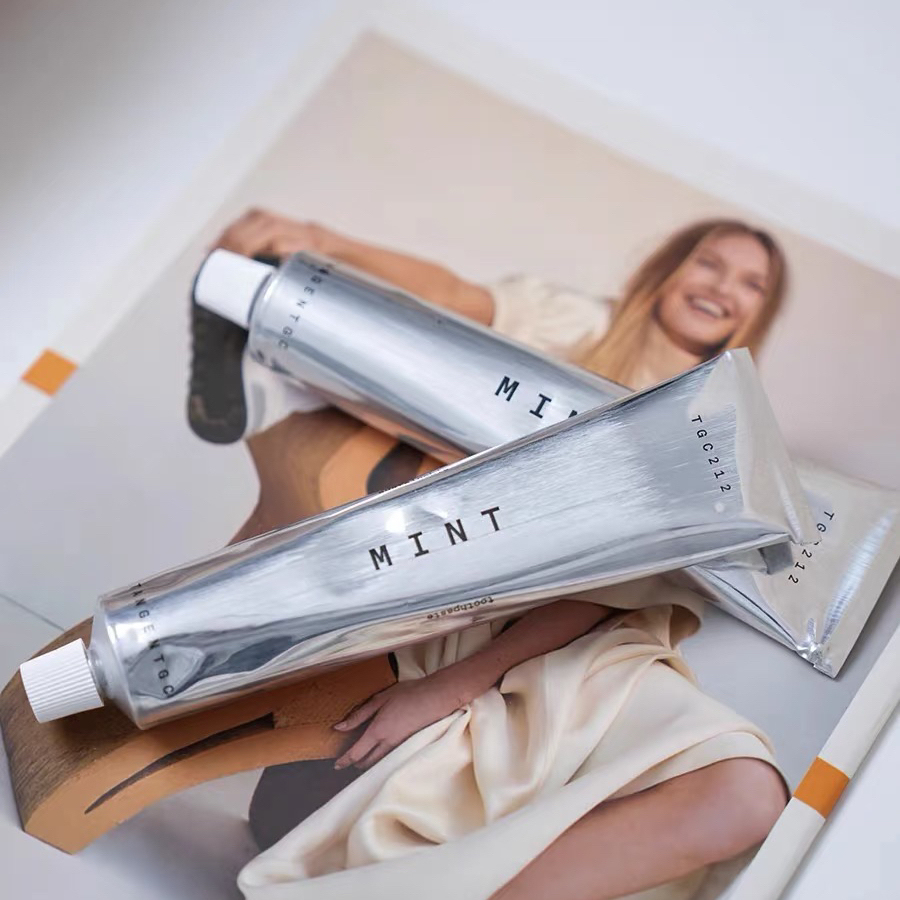 瑞典tangentgc牙膏泠雾薄荷唇膏清新呵护敏感含氟抗龋温和礼物