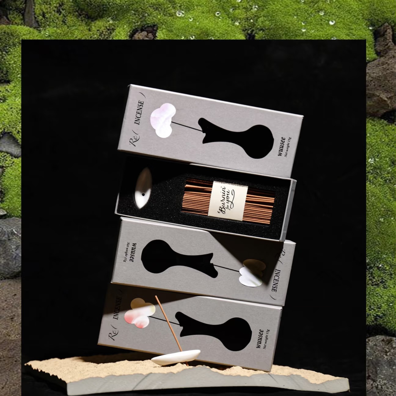 wuusee天然薰衣草花香线香薰室内香氛安神助眠舒缓情绪生日礼物