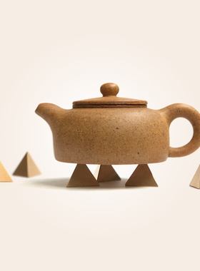 zomozo原创黄铜创意金属锅垫隔热垫几何体立体装饰创意家居