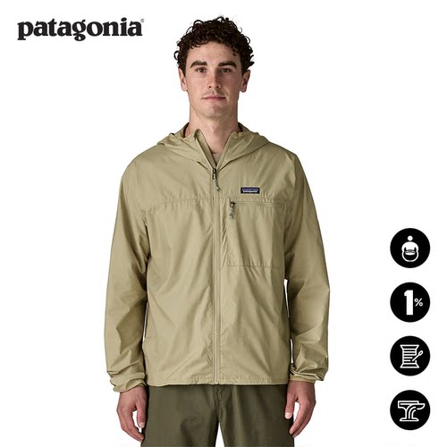 巴塔哥尼亚男士防风夹克