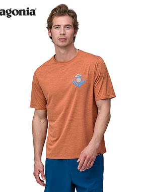 PATAGONIA巴塔哥尼亚短袖C1T恤男女休闲速干 Cap Cool  45235