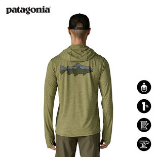 Sun patagonia巴塔哥尼亚 44937 Cool Cap 男士 速干连帽衫