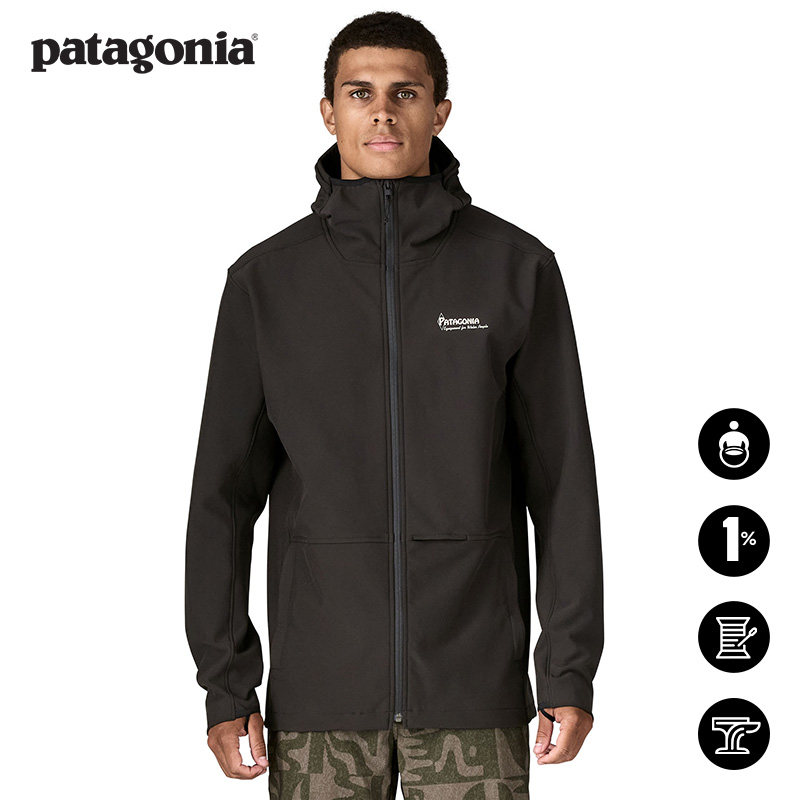 patagonia巴塔哥尼亚 男士冲浪软壳连帽夹克 Hydropeak 86215