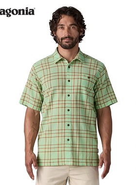 patagonia巴塔哥尼亚 男士休闲衬衫夏季休闲舒适 A/C 52921