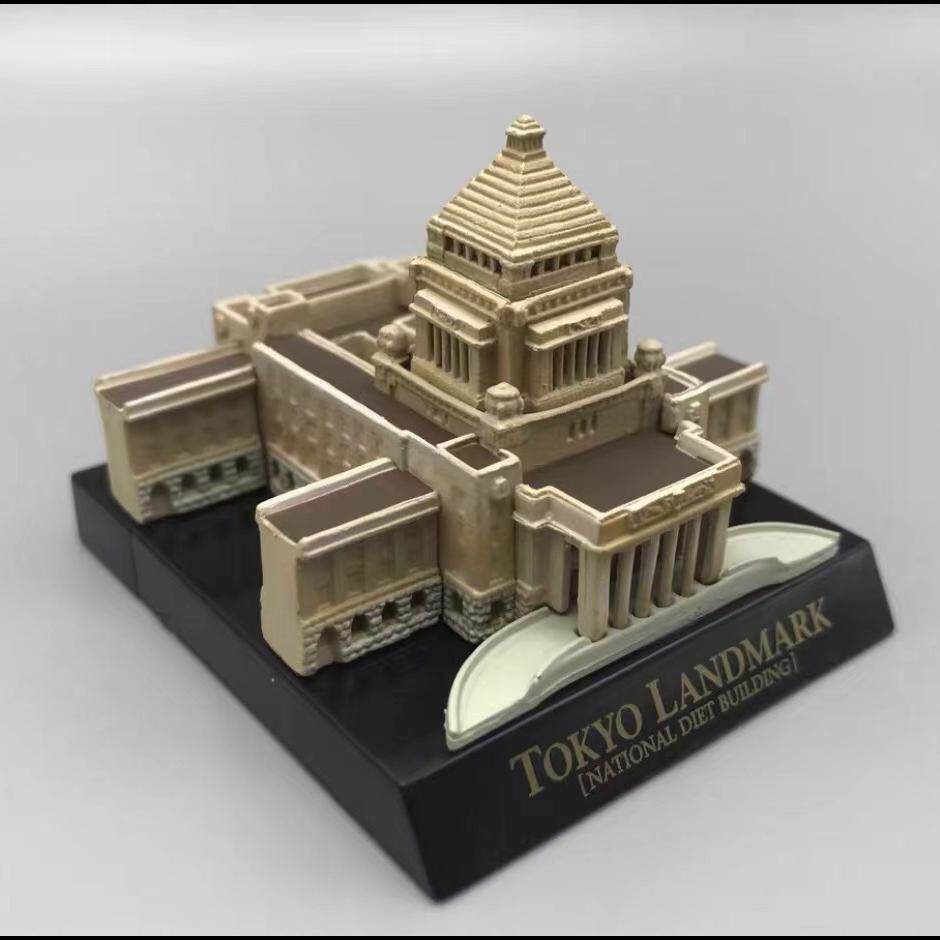 海洋堂东京底标建筑扭蛋