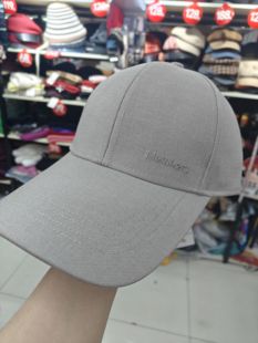 鄂尔士登男士帽子男春秋季加长帽沿户外骑行帽休闲鸭舌帽简单大气