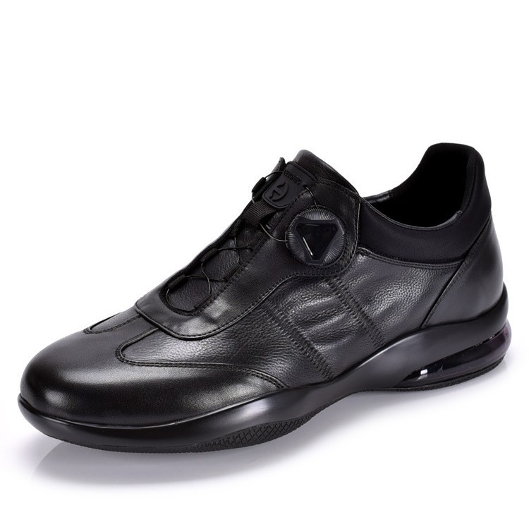 新款头层牛皮男士休闲皮鞋