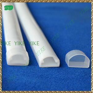led灯带内卡硅胶套管12V软灯防水套3528管灯条套管5050