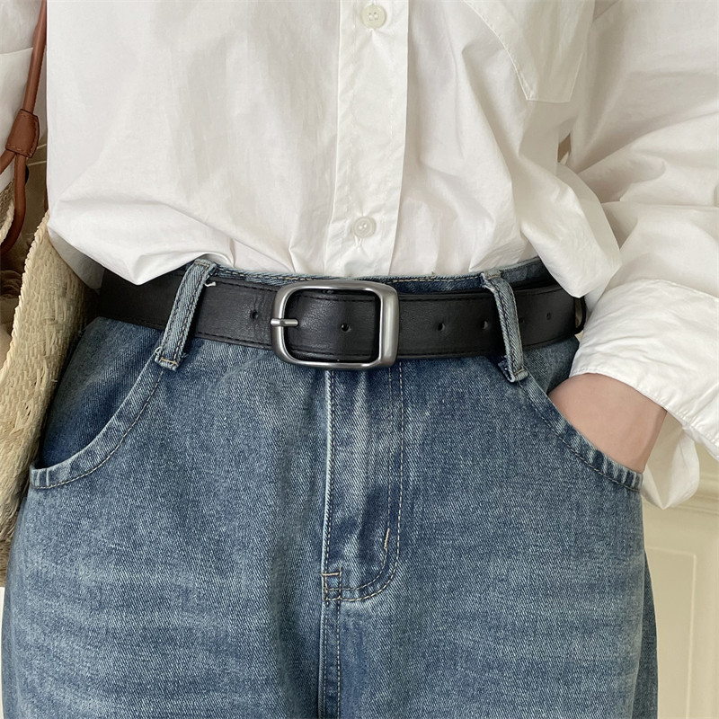 中性男友风皮带宽软皮腰带学生女士牛仔裤带黑色咖啡色简约百搭,服饰配件/皮带/帽子/围巾,腰带/皮带/腰链,淘宝优惠券,粉丝福利购,淘宝优惠卷