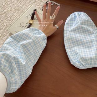 原创韩版卡通成人学生秋冬衣服防脏防污渍袖套学习办公室套袖女士
