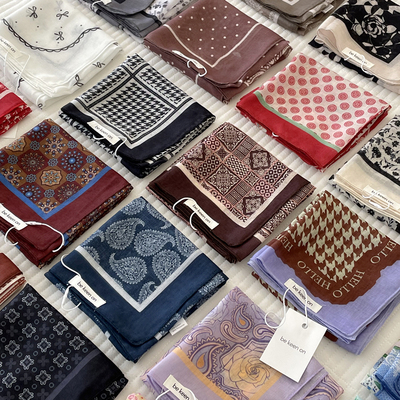 春夏秋韩系方巾丝巾领巾头巾绑带