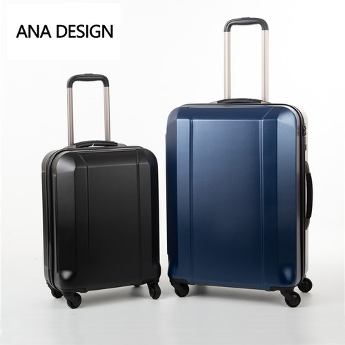 日本ANA全日空纯PC20寸登机箱24寸行李箱hinomoto刹车轮YKK拉链男