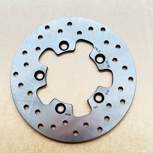 适配豪爵虎鲨速道NFR/VX/VD125 HJ125T-52/53/55/57前刹车碟刹盘
