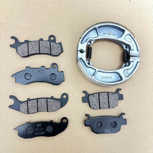 适用五羊 新大洲本田PCX160 pcx150前碟刹片后刹车皮制动碟刹车片