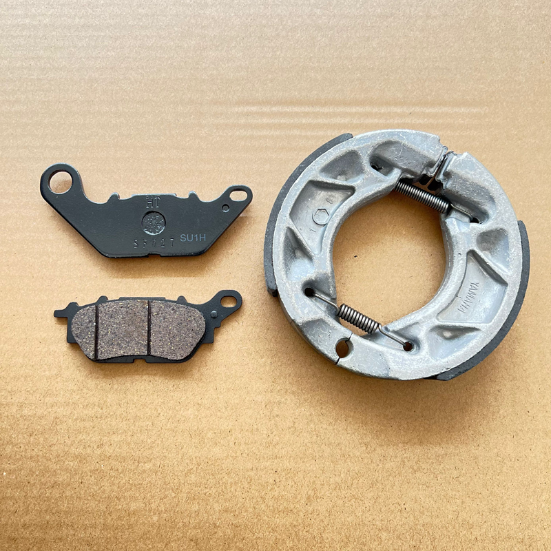 适配雅马哈天剑YBR150Z JYM150-8摩托车前后刹车皮碟刹片刹车蹄块