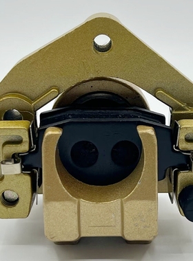 适用摩托车福喜风帆90JOG50下泵 2-5代ZR RSZ100刹车泵前刹车卡钳