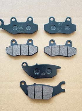 适用春风ST狒狒CF125-3复古狒狒CF125-2前后刹车片 碟刹皮 碟刹片