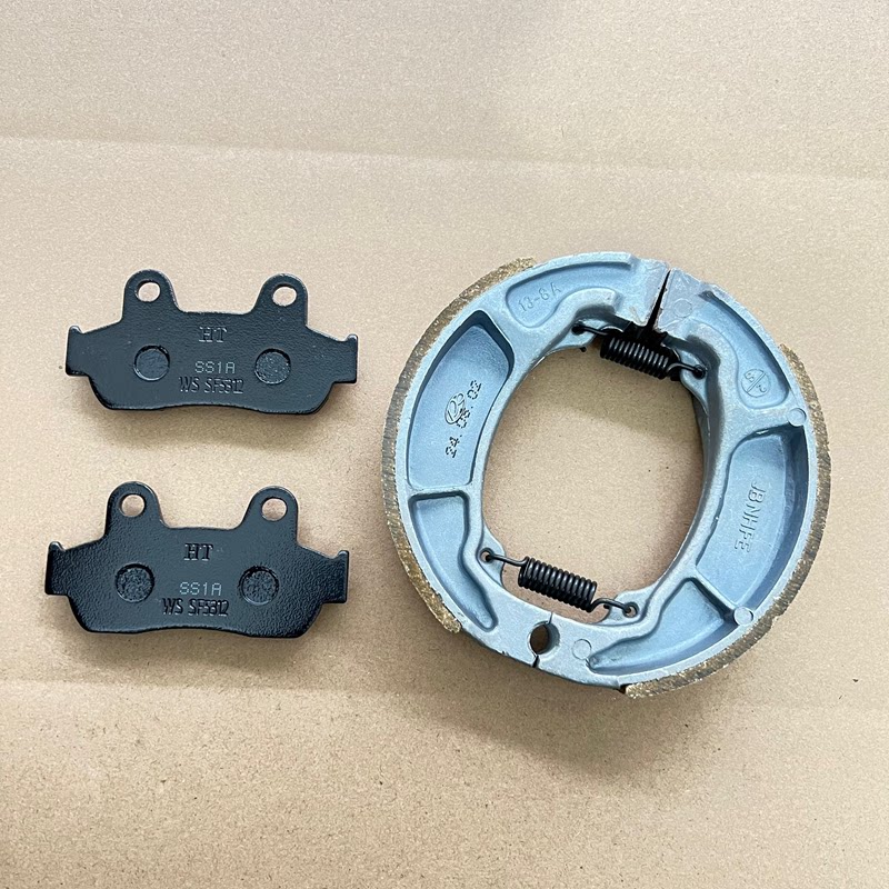 适用新大洲本田迪奥DIO裂行RX125/NS125LA/EX125前后碟刹皮刹车片