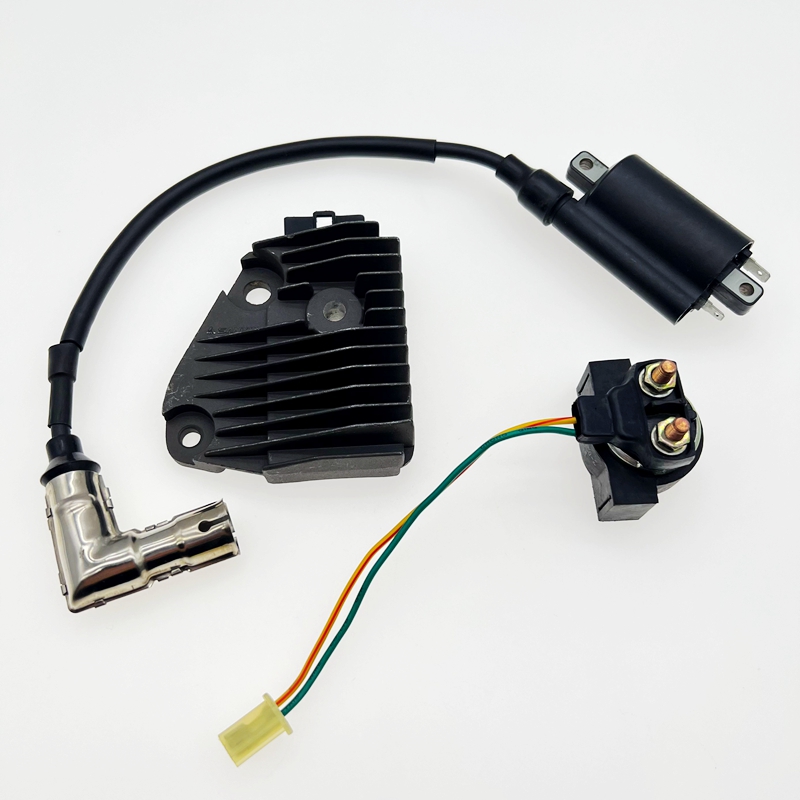 适用雅马哈XV250 QJ250-H 天王太子250稳压器高压包硅整流 继电器