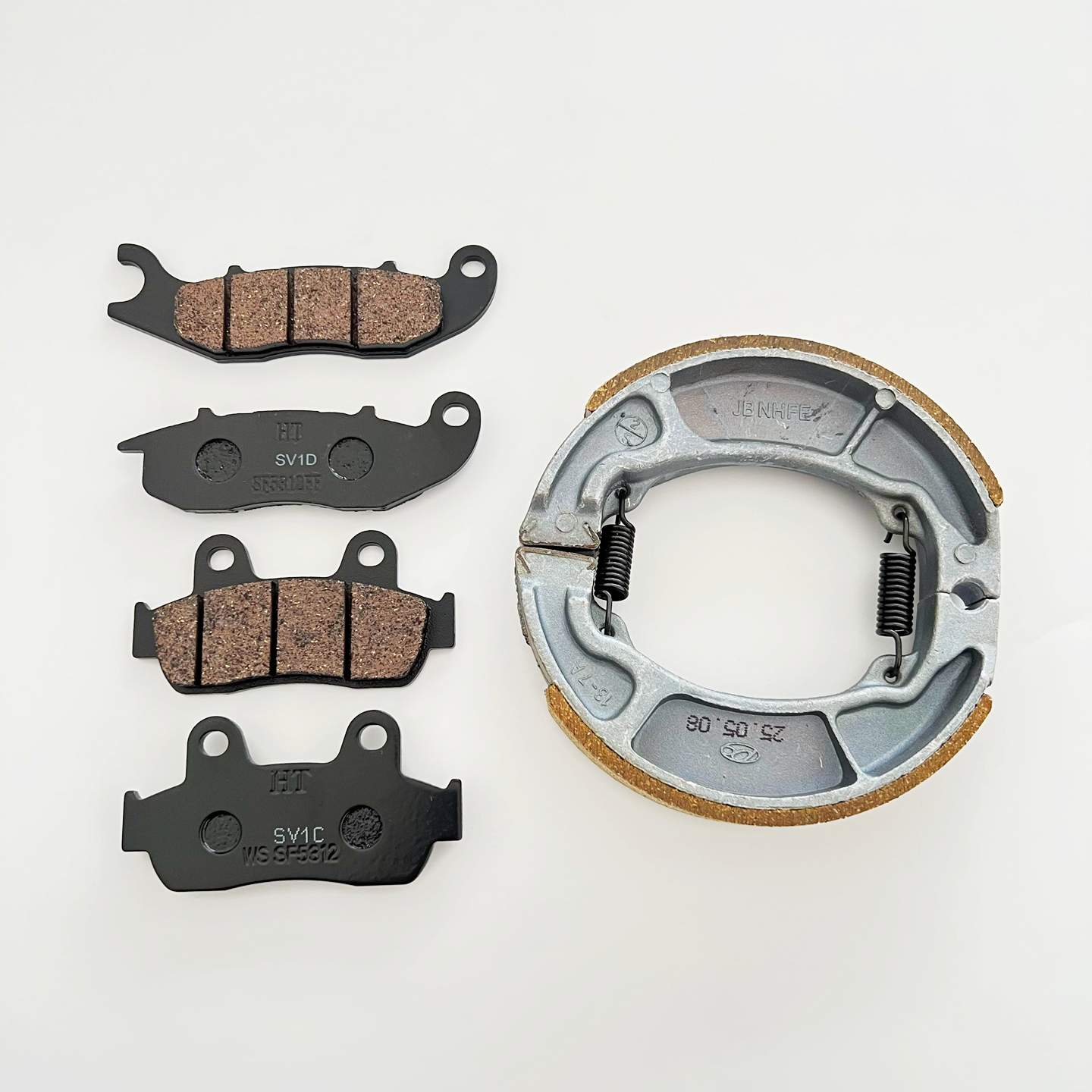 适用本田 NWF 裂刃NS125RX NPF LD125 前后碟刹皮刹车片制动蹄块