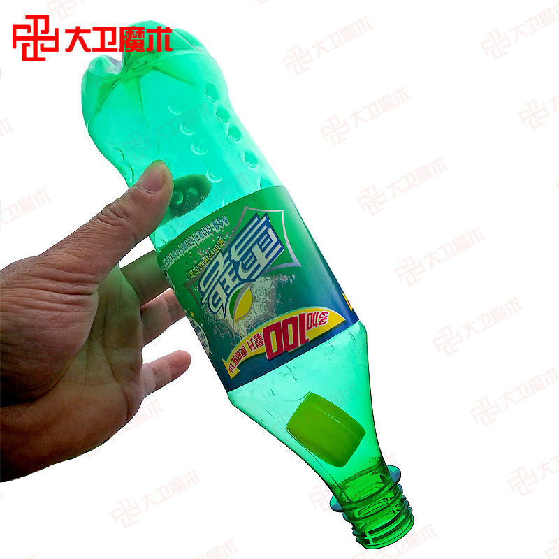 大卫近景魔术道具瓶盖入瓶盖子穿瓶穿越泡妞撩妹神器表演神奇震撼