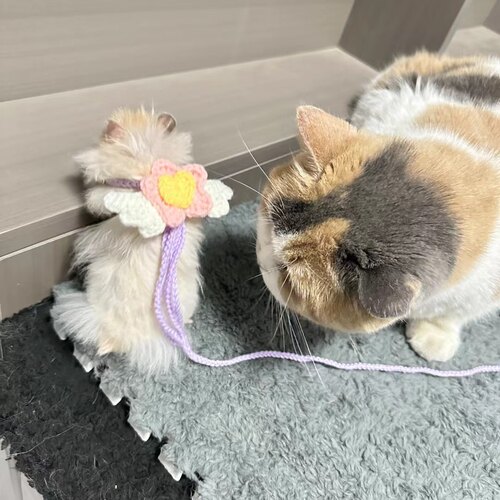 手工钩织仓鼠金丝熊花枝鼠小宠