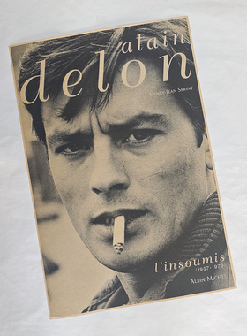 阿兰德龙老海报欧美影星海报Alain Delon海报佐罗法国影星怀旧