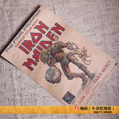 IRONMAIDEN铁娘子乐队海报