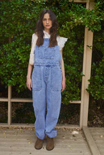 smoothmood Boating Denim 韩国代购 Overalls 牛仔背带裤