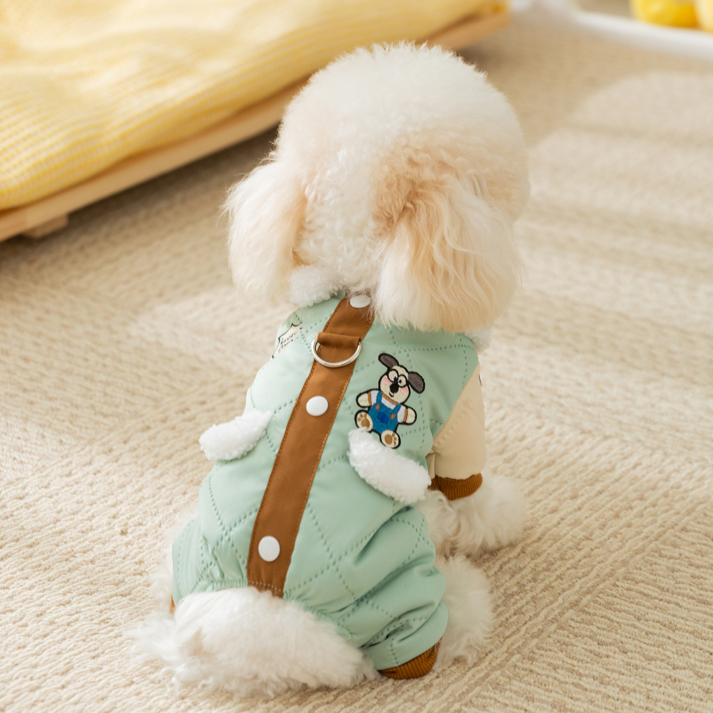 高级感可爱狗狗衣服保暖加厚棉衣