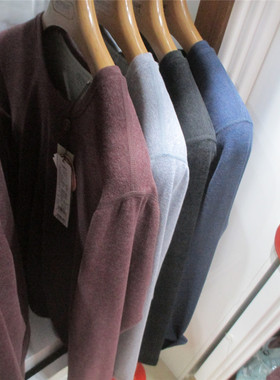 喜姿婷秋冬款男女圆领中厚蚕丝秋衣秋裤保暖内衣套装18486/18586