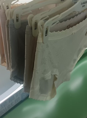 6条优织物无痕浮雕内裤11937裸感蚕丝底裤抗菌少女三角莫代尔裤头