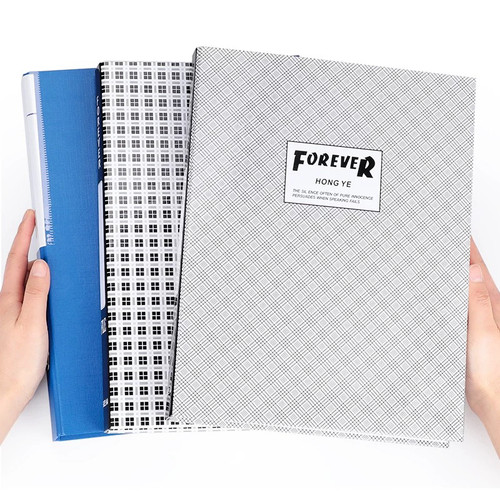 创易0811纸板1寸长夹加板夹文件夹(双夹)