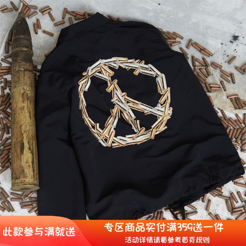 XMXX美式街头尼龙教练夹克