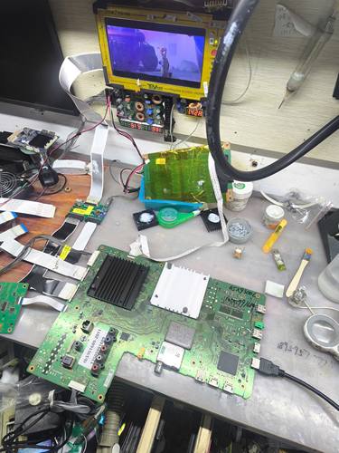维修索尼KD-65X9300C 75/65/55X8500C 电视主板1-894-596-22/21
