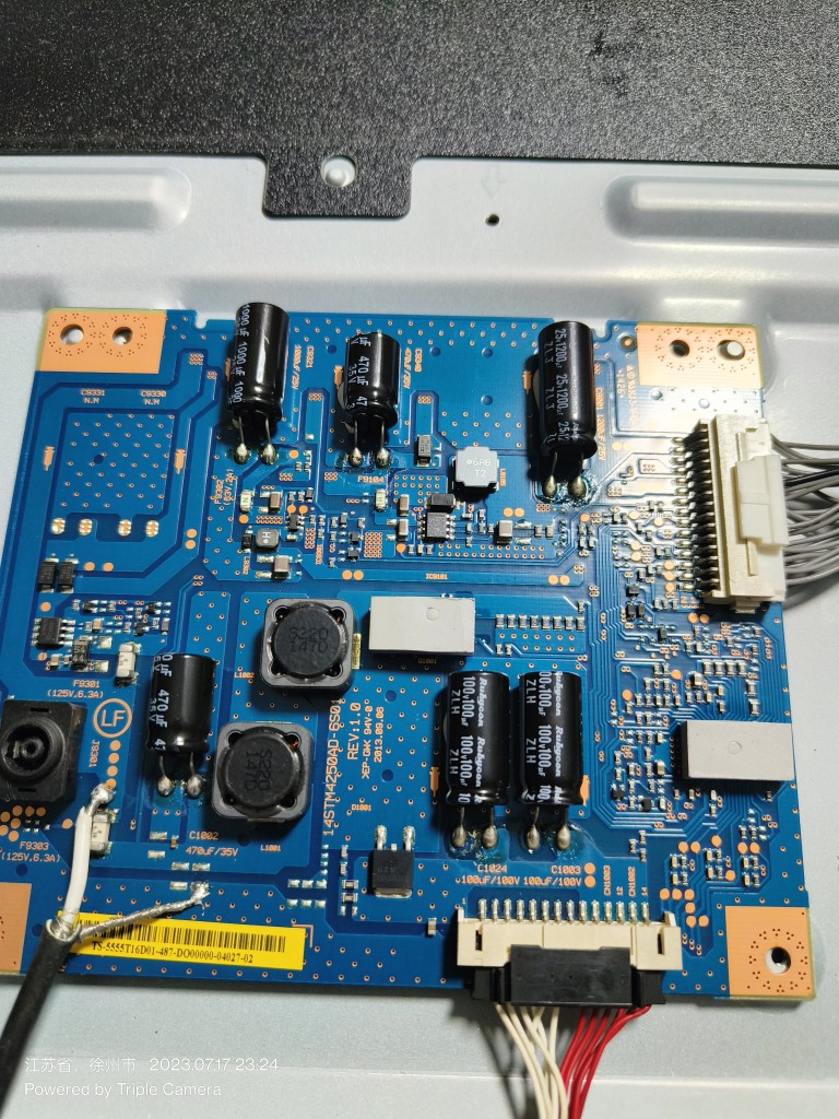 指导维修索尼KDL-42/50/55W700B/W800B恒流板14STM4250AD-6S01