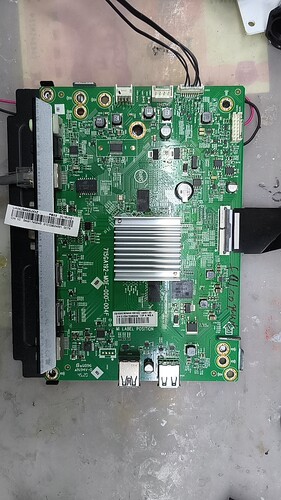 维修AOC商用液晶显示器 43X8 43X8-GM 主板715GA192-M0E-000-004F