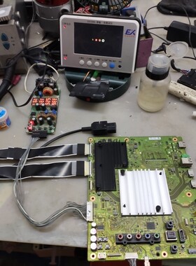 原装拆机索尼电视KD-65X8500E主板1-982-022-21 配屏V650QWME07