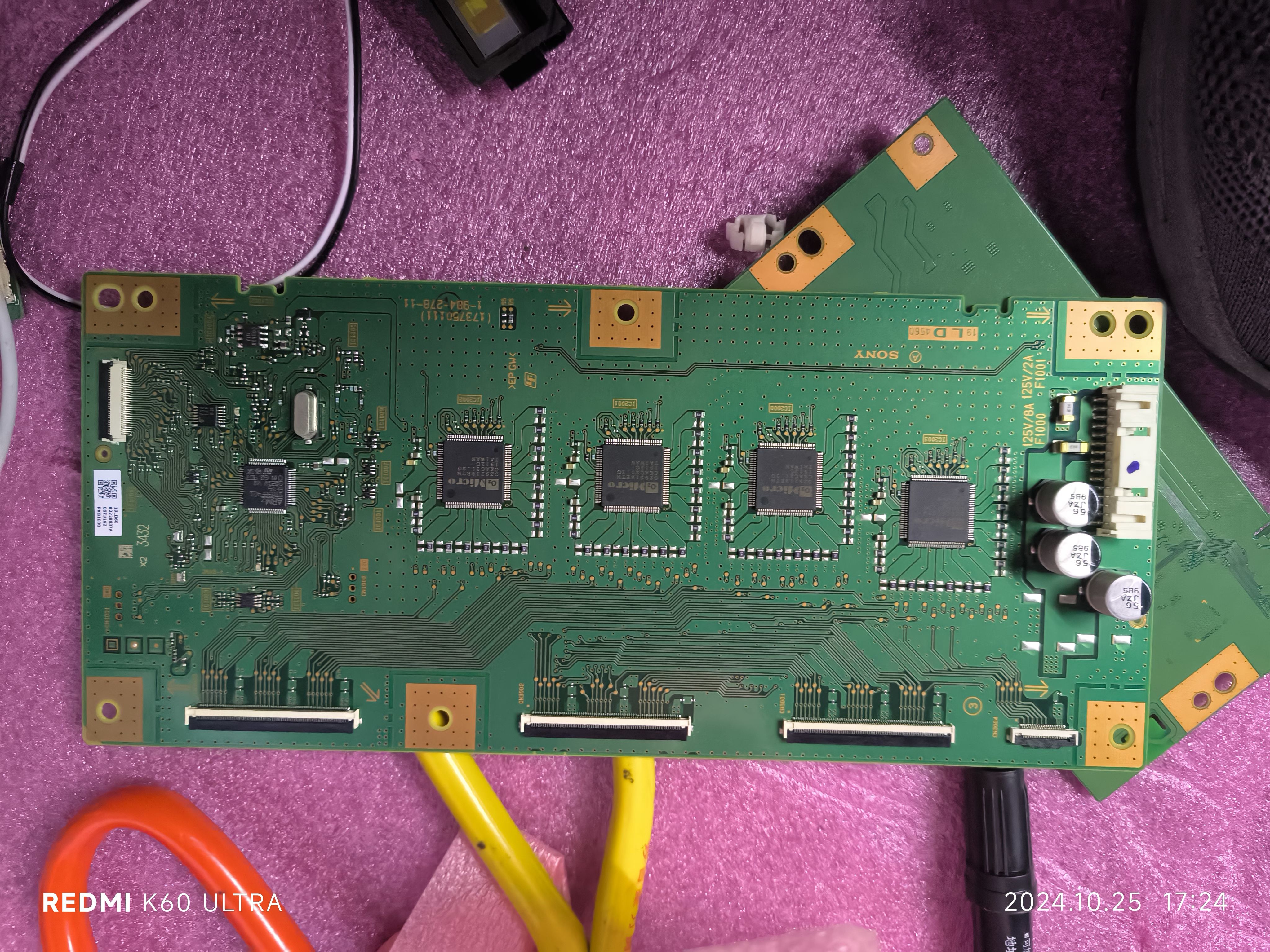 原装实物图索尼 KD-65X9500G 恒流板1-984-278-11(1-984-278-11)